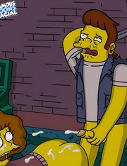 Snake From Simpsons Bangs Poor Milf