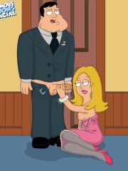Francine and Stan Smith In Hardcore Action