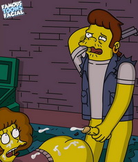 Snake From Simpsons Bangs Poor Milf